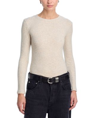 Jolie Ribbed Long Sleeve Tee