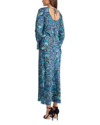 Printed Long Sleeve Dress