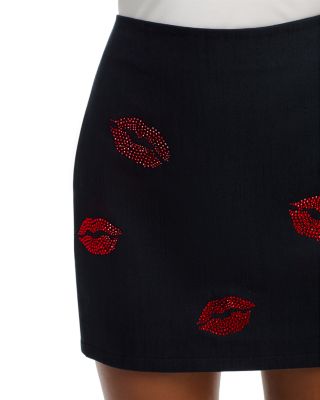 Kissing Booth Denim Mini Skirt 