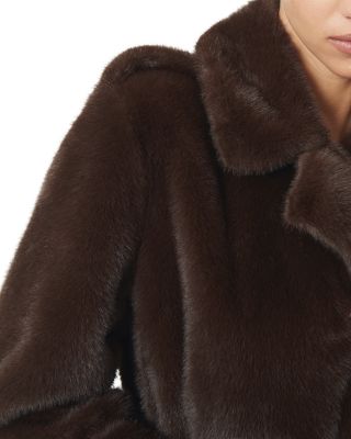 Cate Faux Fur Coat