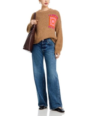 Jacquard Crewneck Sweater 