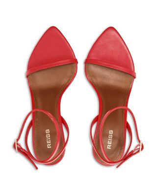 Women's Charlotte Leather Strappy High Heel Sandals