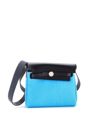 20 Herbag Zip Toile and Leather