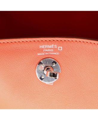 Mini Bicolor Touch Lindy Bag Swift with Matte Alligator