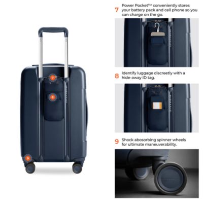 Essential Front Pocket Carry-On Expandable Spinner