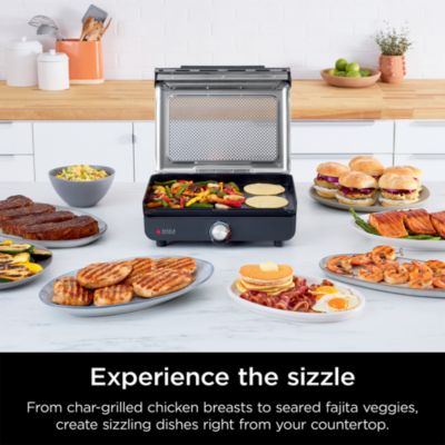 GR101 Sizzle Indoor Grill & Griddle