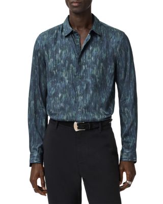 Ross Printed Slim Fit Shirt
