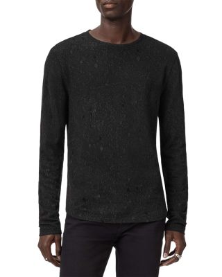 Vera Jacquard Textured Crewneck Sweater