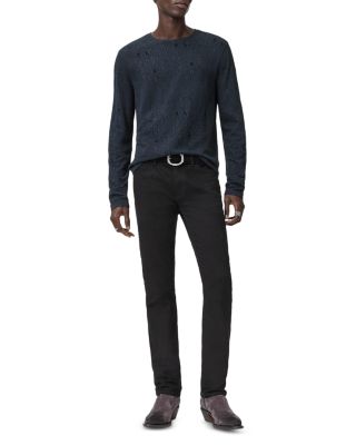 Vera Jacquard Textured Crewneck Sweater