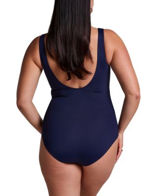 Shaping Shell Mesh Swimsuit