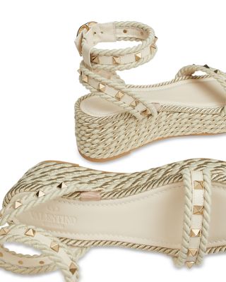 Women's Studded Espadrille Sandals