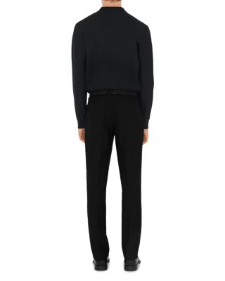 Eddie Long Sleeve Cotton Polo Shirt