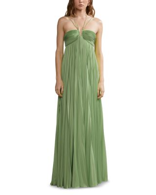 River Pleated Gown