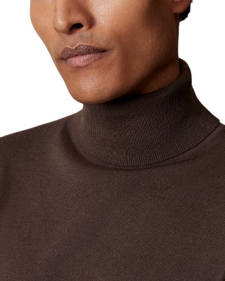 Caine Slim Fit Roll Neck Sweater
