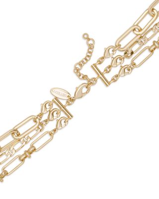 Stone Charm Jewelry Multi Stone Layered Statement Necklace