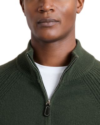 Charming Quarter Zip Sweater