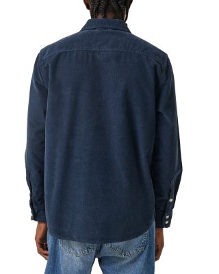 Corduroy Long Sleeve Button Front Shirt