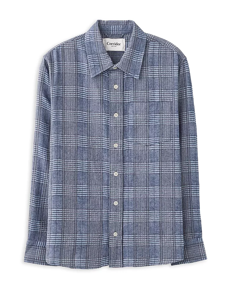 Corridor Ocean Parkway Long Sleeve Button Front Shirt