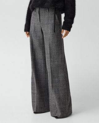 High Rise Wide Leg Pants