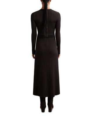 Laura Craft Detail Knit Midi Dress