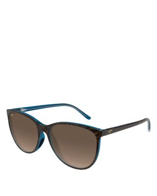 Ocean Polarized Square Sunglasses, 57mm
