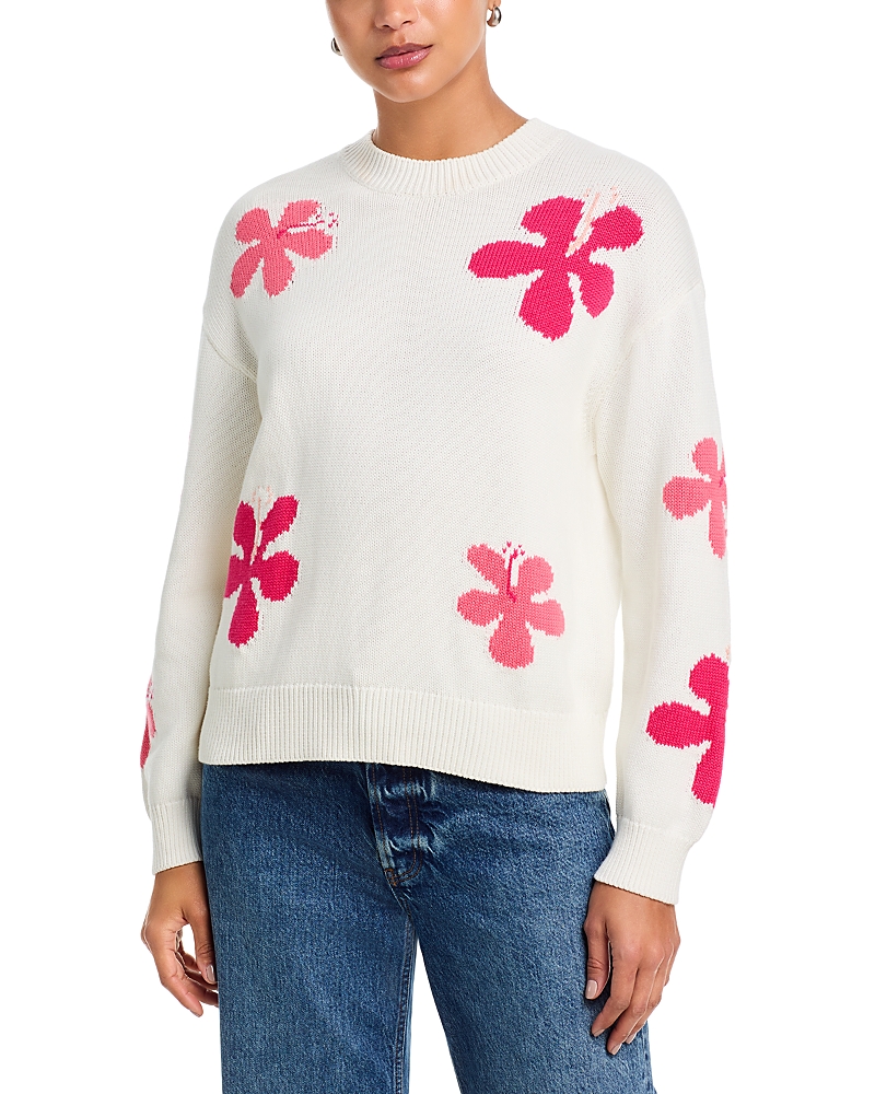 Rails Zoey Long Sleeve Sweater In White