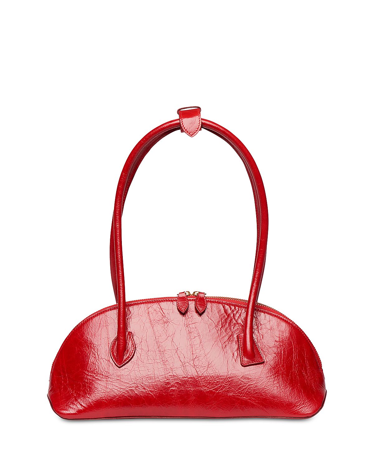 Liffner East/West Leather Dome Bag
