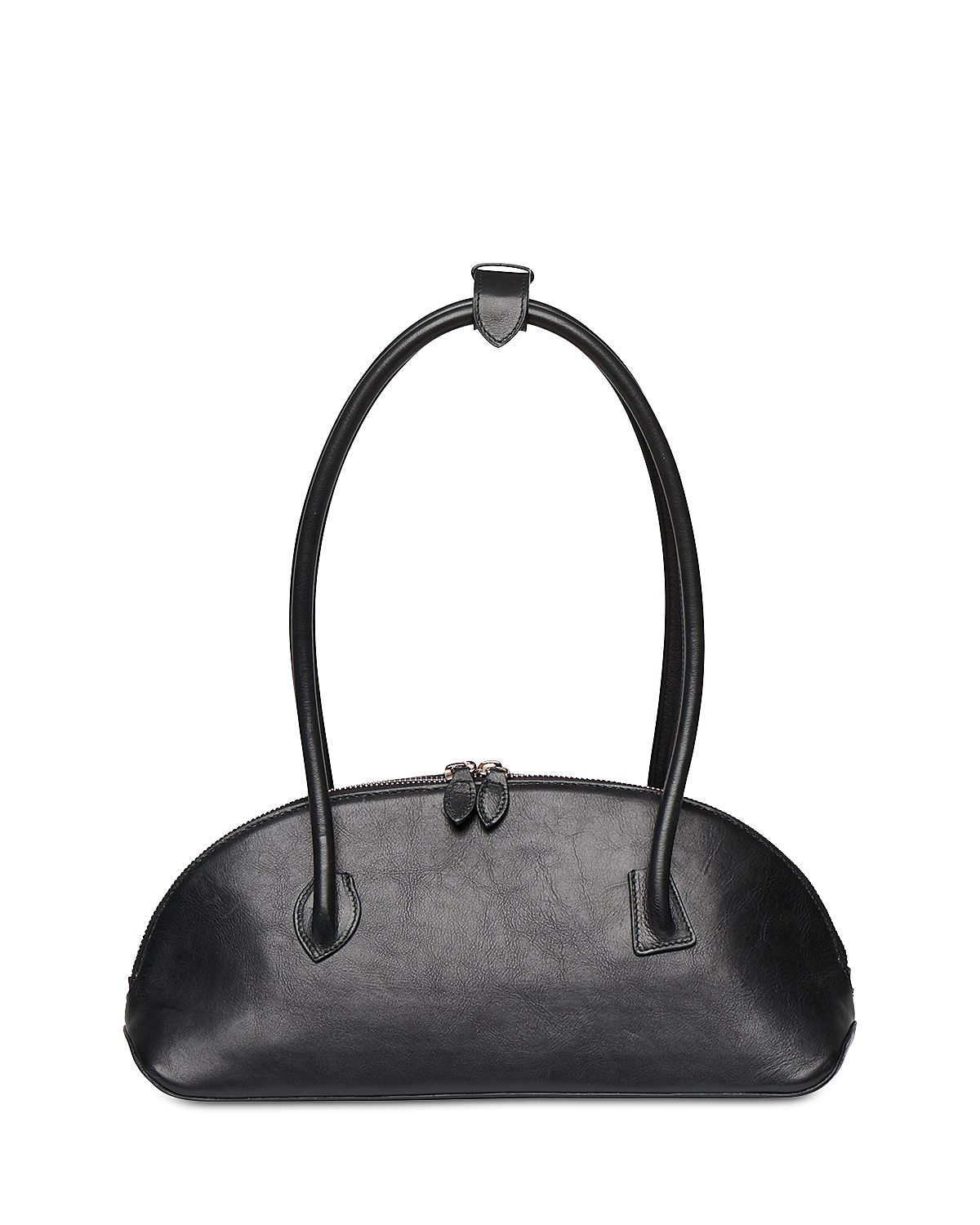 Liffner East/West Leather Dome Bag