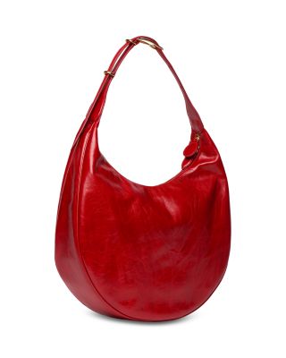 Moon Leather Hobo Bag 