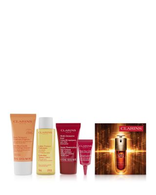 Gift with any $75 Clarins purchase!