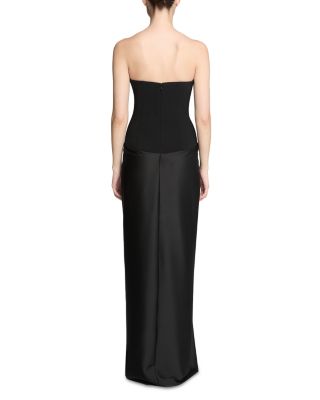 Sanna Plunging Neck Gown