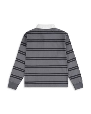  Boys' Long Sleeve Rugby Polo - Little Kid, Big Kid