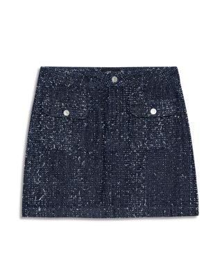 Abbot Mini Tweed Skirt 