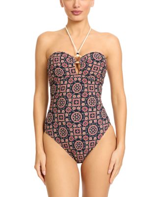 Maggy Bandeau One Piece Swimsuit