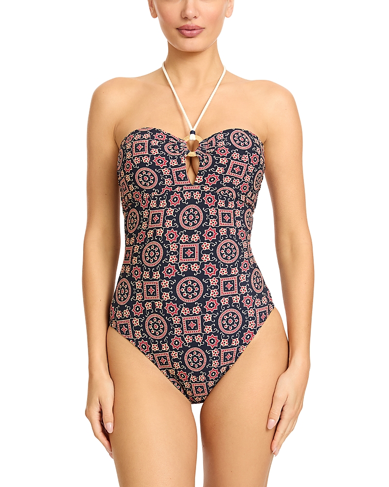 Robin Piccone Maggy Bandeau One Piece Swimsuit