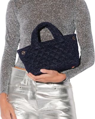 Metro City Mini Shimmer Quilted Tote Bag