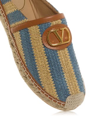 Women's VLogo Espadrille Mule Flats