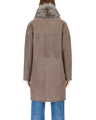 August Reversible Shearling Jacket
