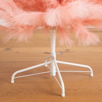 Artificial Pink Pampas Grass 6&#39; Christmas Tree