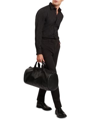 Fynran Crinkled Long Sleeve Button Front Shirt