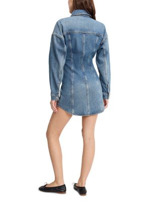 Shaped Denim Dress