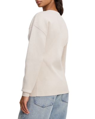 Exaggerated Sleeve Cardigan Sweater