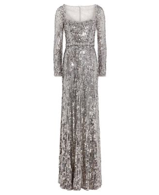 Kestra Sequin-Embellished Maxi Dress