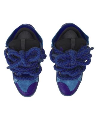  Curb Sneakers In Leather With Snake Laces