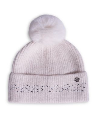 Embellished Beanie & Gloves Set