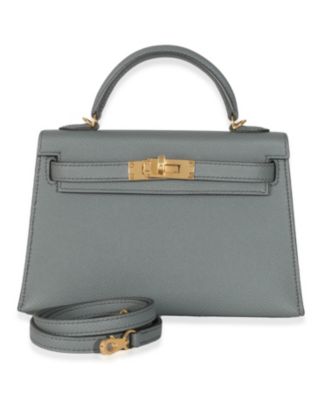 Mini Kelly&nbsp;20&nbsp;II Leather Handbag