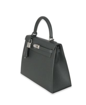 Sellier Kelly 25 Leather Handbag