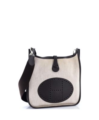 PM Evelyne Bag Gen II Toile and Leather