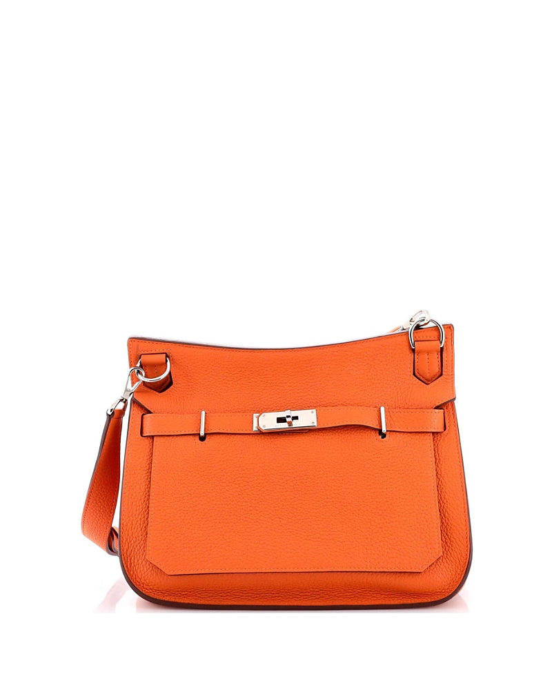 Click to view more detailed imagery on our partner's website Pre-owned Pre-owned Hermes Hermes 28 Jypsiere Bag Clemence In Orange