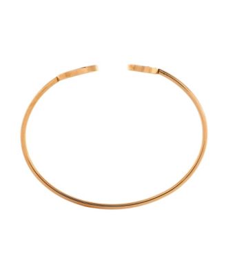  Bvlgari Bvlgari Cuff Bracelet 18K Rose Gold with Onyx and Diamonds